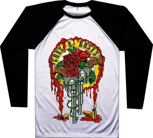 Buzo Guns N Roses Raglan Rock Metal Bca Tienda Urbanoz