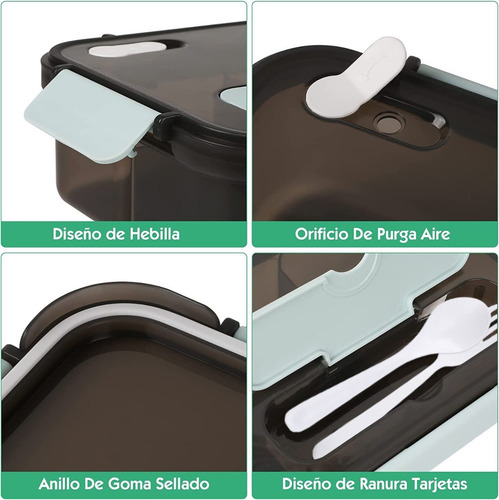 De Caja De Almuerzo 1500 Ml