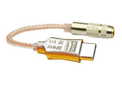 Amplificador De Audio Celular Usb C A Plug Jack De 3.5mm Otg