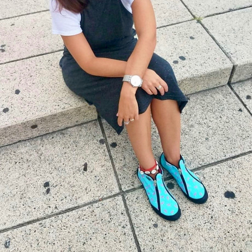 Imagen 6 de 10 de Zapatillas Te Para Tres De Diseño Con Cierre Antideslizante