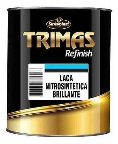 Laca Nitro Blanco Brillante X 4 Lt. Sinteplast Muebles Auto