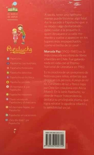 Imagen 2 de 4 de Papelucho 7 Mi Hermana Ji / Marcela Paz