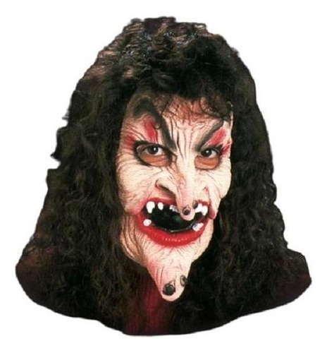 Máscara Bruxa Velha Terror Halloween Festa Carnaval Susto