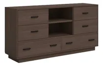 Comprar Cómoda Amplia Anna De Melamina Armado 6 Cajones - Gaudi