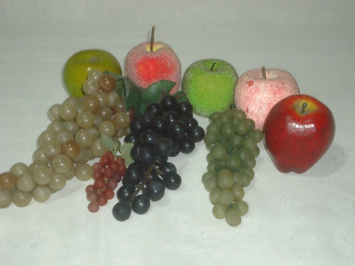 Frutas Artificial Decorativas Isopor E Silicone