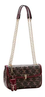 Bolsa Chic Monograma Cristal Chenson 83715 Novo&original