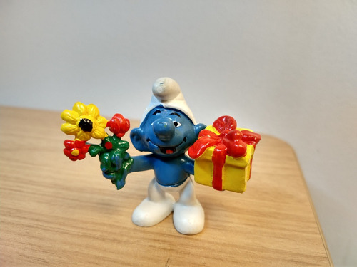 Pitufo Travieso 1978 Peyo Trickster Smurf Pitufos Smurfs (Usado)