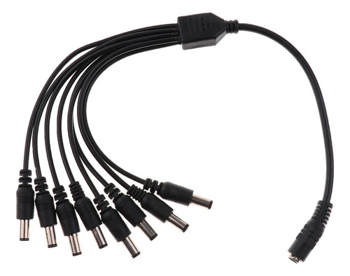 Cable Divisor De 8 Puertos Cámara De Seguridad Cable De