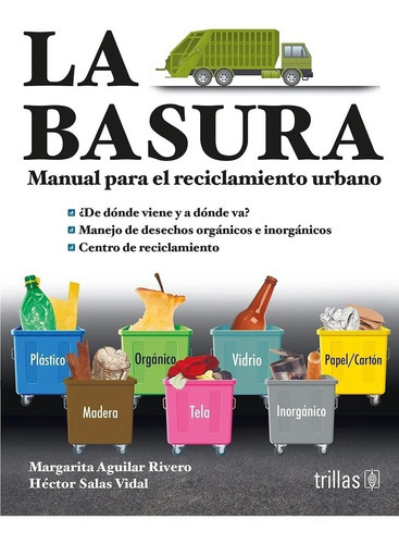 La Basura Manual Para El Reciclamiento Urbano, De Aguilar Rivero, Margarita Salas Vidal, Hector., Vol. 1. Editorial Trillas, Tapa Blanda, Edición 1a En Español, 1988