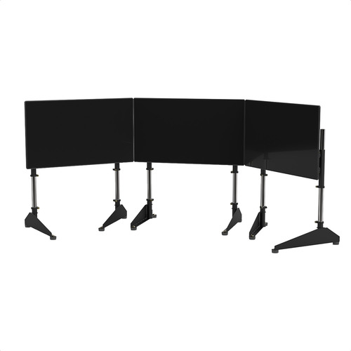 Imagen 3 de 9 de Soporte 3 Tv 19 A 70 Monitor Formula Sim Collino Cuot