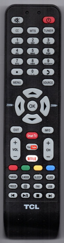 Control Remoto Original Para Smartv Tcl 