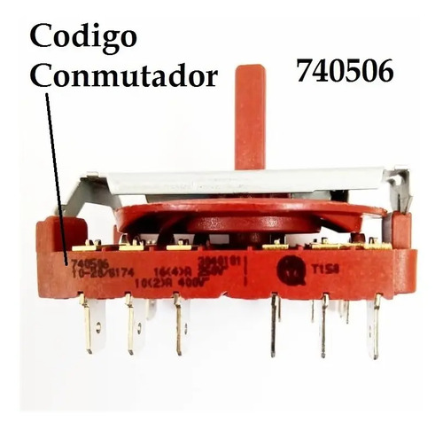 Conmutador 3 Funciones + Off Horno Empotrado Teka (740506) | Cuotas sin  interés