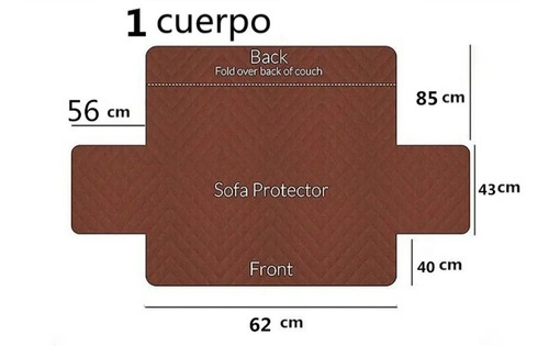 Pack Funda Cobertor Cubre Sofá 3+1+1cuerpo Sillón Reversible 