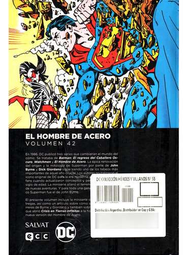 Dc Heroes Y Villanos N° 55 (42) Superman: El Hombre De Acero