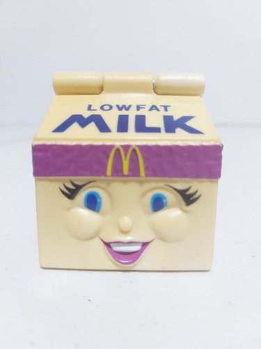 Figura Milly Low Fat Milk Carton Transfirmable Mcd 1993 (Usado)