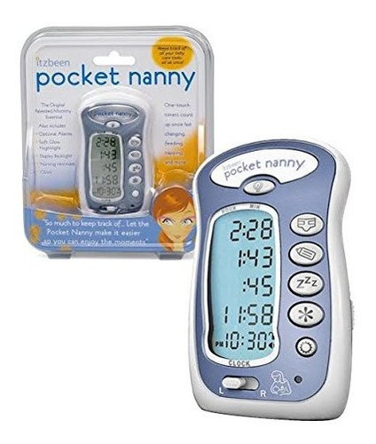 Pocket Nanny Baby Care Timer Ronda El Reloj Bebe Rastreador 