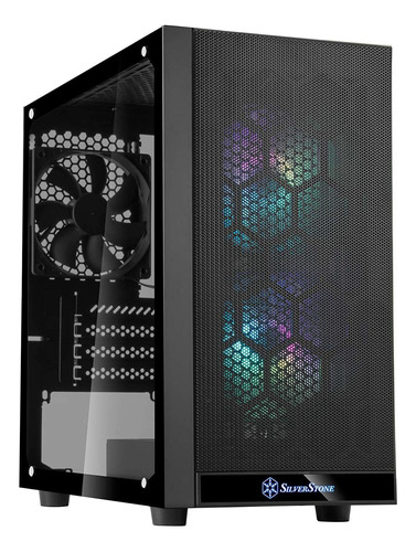 Gabinete De Pc Silverstone Ps15 Pro Micro-atx Sst-ps15b-pro