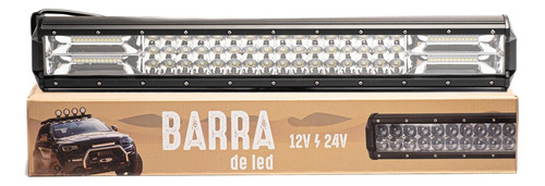 Faro Auxiliar Barra Led Recta Spot Flood 288w 96 Leds Jeep