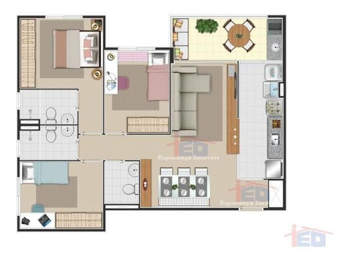 Imagem 15 de 15 de Ref.: 9456 - Apartamento Em Osasco Para Venda - V9456