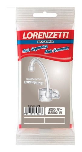 Resistência Torneira Elétrica Easy 220v 5500w Lorenzetti 