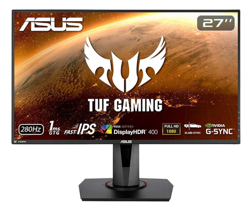 Monitor Asus Tuf Gaming Vg279qm 27 Hdr, 1080p Full Hd (192)
