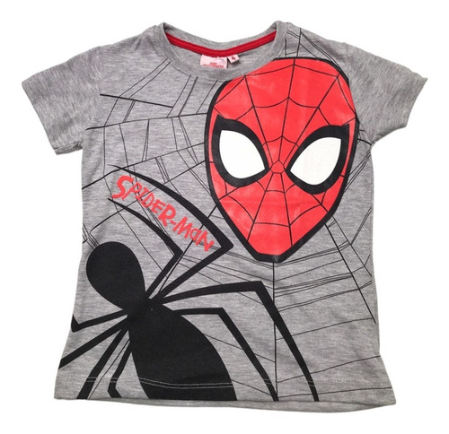 Remera Spiderman Disney Marvel Nene Estampado Hombre Araña