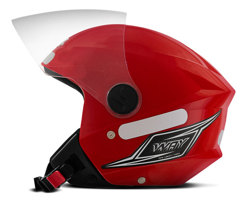 Capacete Para Moto Aberto Mixs Way Pro Tork