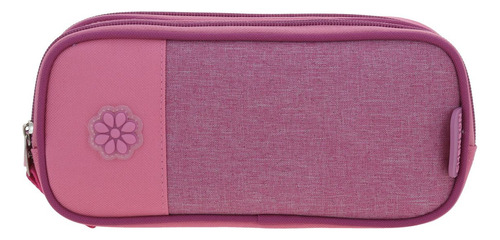 Lapicera Estuche Escolar Chenson Hg Happy Girl Tarlait Rosa Rosa Lisa