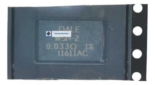 Wsr2r0330fea, Wsr-2 0.033r 1%, 2w Resistencia