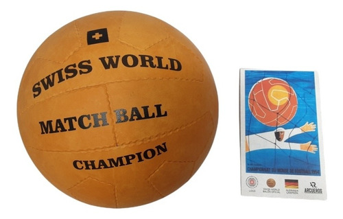 Balón Para Fútbol 11 Estilo Suiza 1954