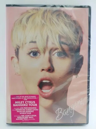 Novo DVD da turnê de Miley Cyrus Bangerz em estoque