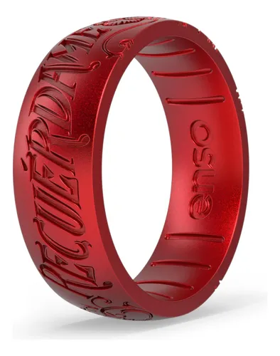 comprar Anillos De Silicona Grabados Clásicos, Cómodos Y Flexibles