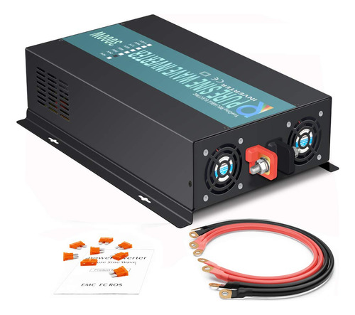 Wzrelb Inversor De Energa Solar De Onda Sinusoidal Pura De 3