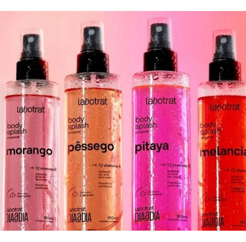 Labotrat Dia A Dia Melancia Body Splash 190ml Volume Da Unid