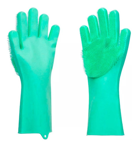 Guantes Silicona Washing Gloves Limpieza Cocina Auto Baño 