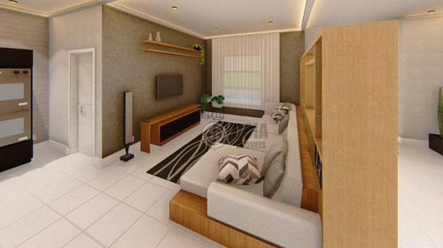 Imagem 3 de 11 de Casa Com 3 Dormitórios À Venda, 197 M² Por R$ 1.180.000,00 - Condomínio Horizontal Fechado Arco De Paris - Foz Do Iguaçu/pr - Ca0663