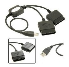 Adaptador Convertidor Usb Control Ps2 A Ps3 Playstation Y Pc