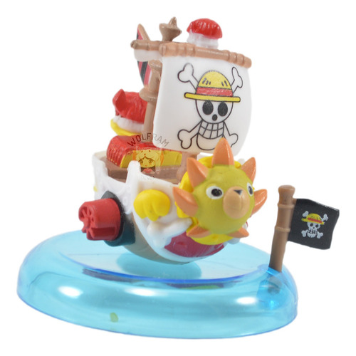 Figuras Muñeco Gashapon One Piece Barcos Luffy Law Sunny X8u