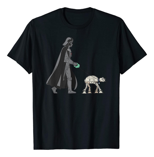 Star Wars Darth Vader El Paseador De Perros Meme Camiseta