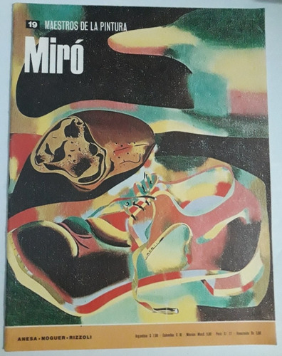 Maestros De La Pintura #19 Miró Año 1973