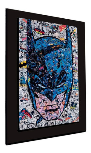 Cuadro 60x40cms Decorativo Batman Collage2+envío Gratis
