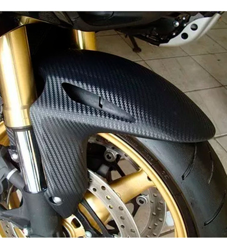 Envelopamento Fibra Carbono Preto 3d 5mx60cm Carro Moto