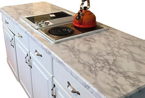 Transformacion De Encimera Marmol Blanco Gris Faux Marble Fi