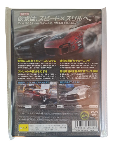 Need For Speed Prostreet Ps2 | Versión Japonesa (Usado)