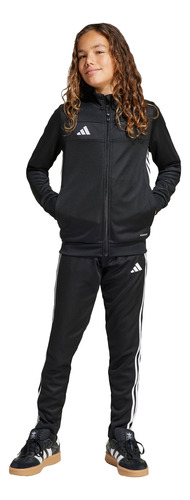 Conjunto Adidas Fútbol Tiro 25 Essentials Niños Negro Jd0625 Negro 11-12