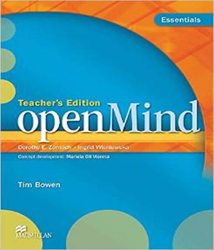 Open Mind - Essential - Teacher´s Edition, De Bowen, Tim., Vol. 01. Editorial Macmillan Do Brasil, Tapa Mole, Edición 1 En Inglês