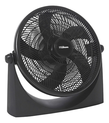 Turbo Ventilador 18 Pulgadas Liliana Vtf18p 3 Palas Negras 