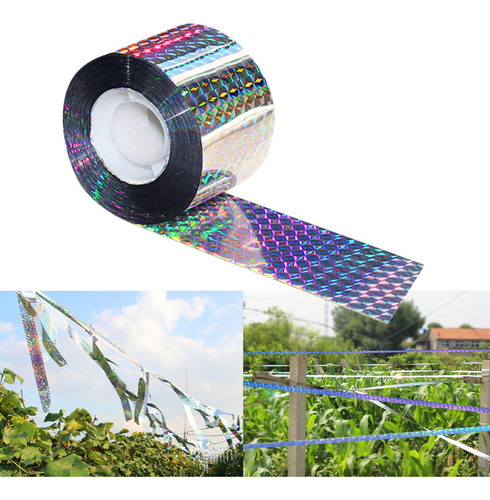 2 Cinta Repelente De Aves Para Asustar A Los 4,8cm X 110m