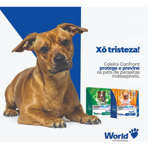Pulgas De Caninos Coleira Confront 25g