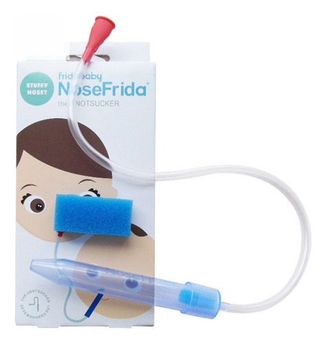 Aspirador Nasal Para Bebé + 4 Filtros Higiénicos, Aseo Nasal
